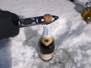 BottleTender - Professional Bottle Opener - Bartender's Multi-Tool - Pic 14 - Champagne Opener